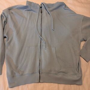 AE Oversized Zip Up Jacket